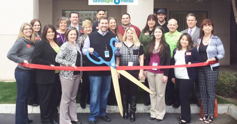 WorldLight Media Ribbon Cutting a Success