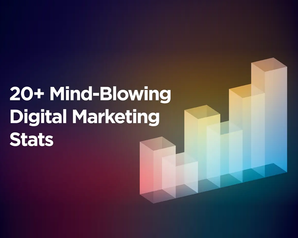 20+ Mind-Blowing Digital Marketing Stats