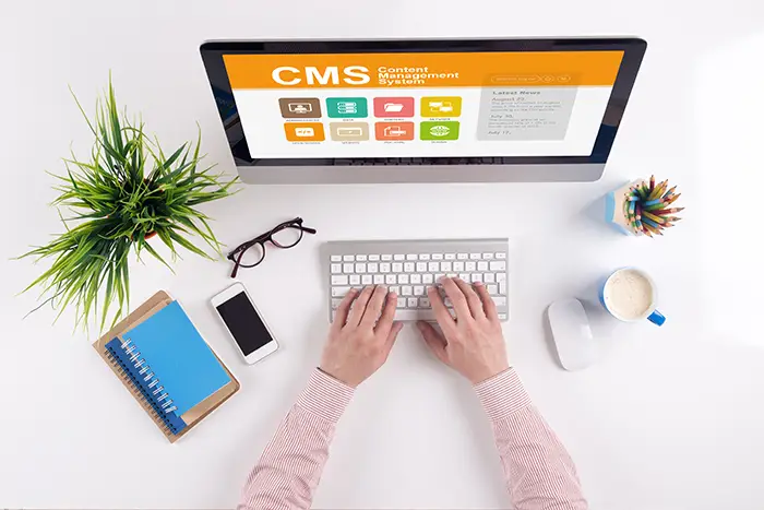What are the 3 different types of CMS