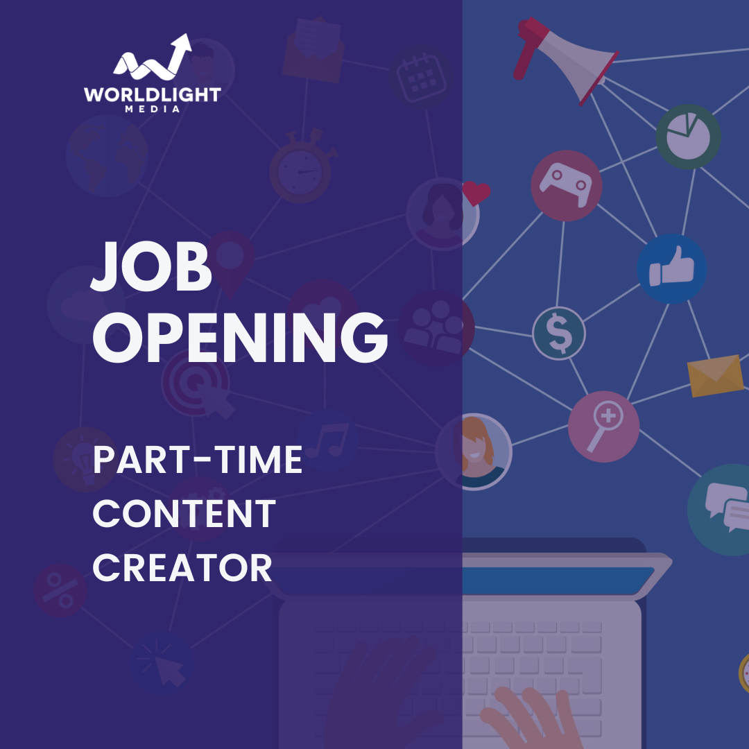 Content Creator - Part-Time Job Opening